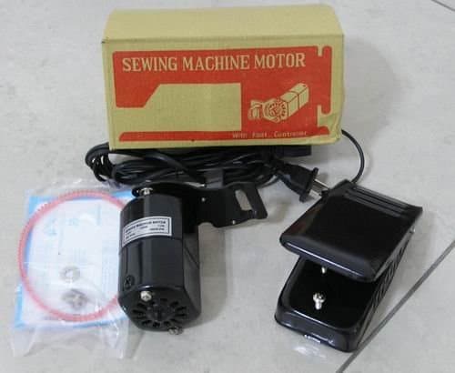 Motor Sewing Machines Wich Foot Pedal