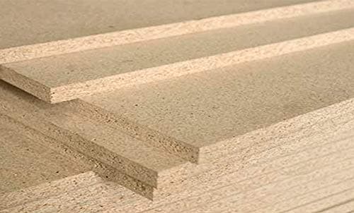 Table Wood 140 x 60 cm Film Oiled Effect with Pallet on Plywood.