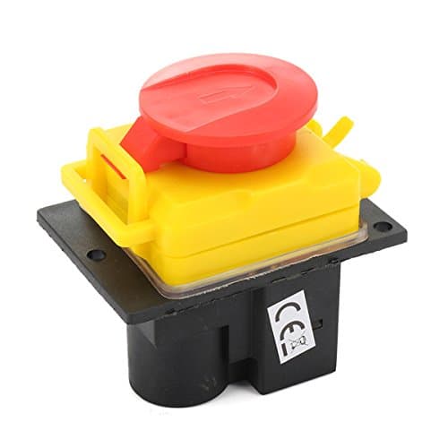 KingLan 250V Universal Dkld Dz-6-2 15 Amp Nvr Switch Emergency Stop Saftey Red Cut Off Killer