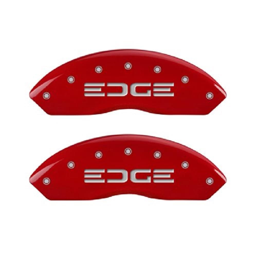 MGP Caliper Covers 2011-2014 Ford Edge - Front and Rear Set - Red