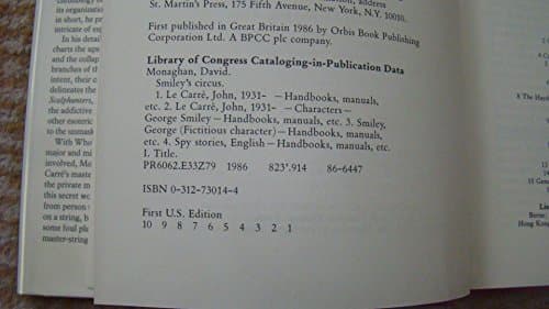 Smiley's Circus: A Guide to the Secret World of John Le Carre Hardcover – Illustrated, January 1, 1986