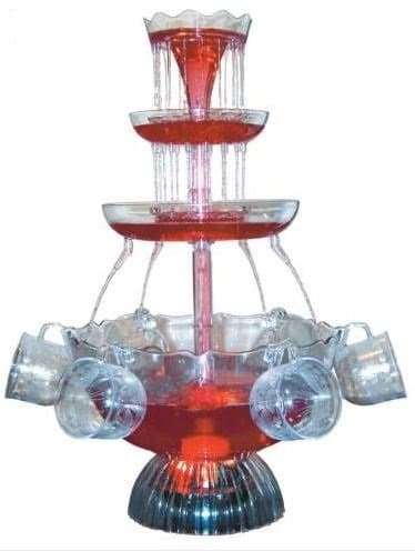Cocktail Fountain Illuminated