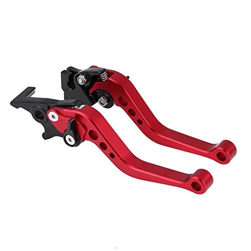 for Clutch Brake Lever-1 Pair Clutch Brake Handle Levers 22 Mm 7/8" CNC Aluminum Motorcycle Universal Clutch Drum Brake Lever Handle Replacement for Small Displacement Motorcycles and Mop