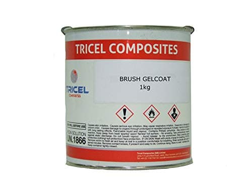 1kg White Polyester Gelcoat and Catalyst