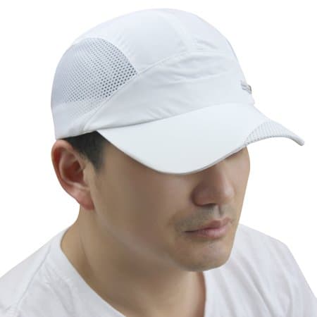 eYourlife2012 Men's Ultra Thin Big Brim UV Protect Peaked Mesh Taffeta Baseball Hat Cap Visor
