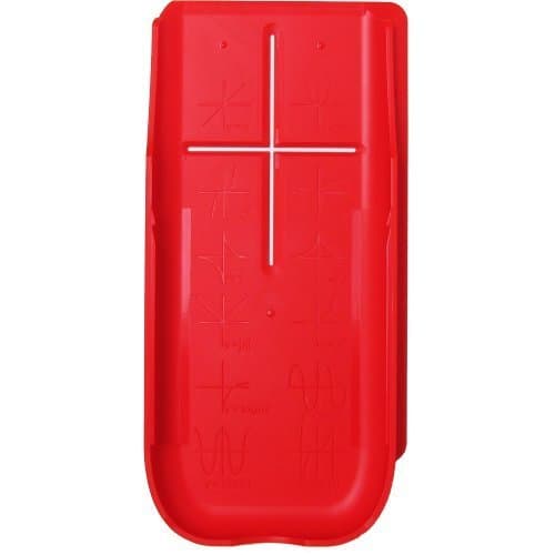 Red Hard Slide Cover for TI 84 Plus, TI 84 Plus C Silver Edition (not for TI 84 Plus CE)