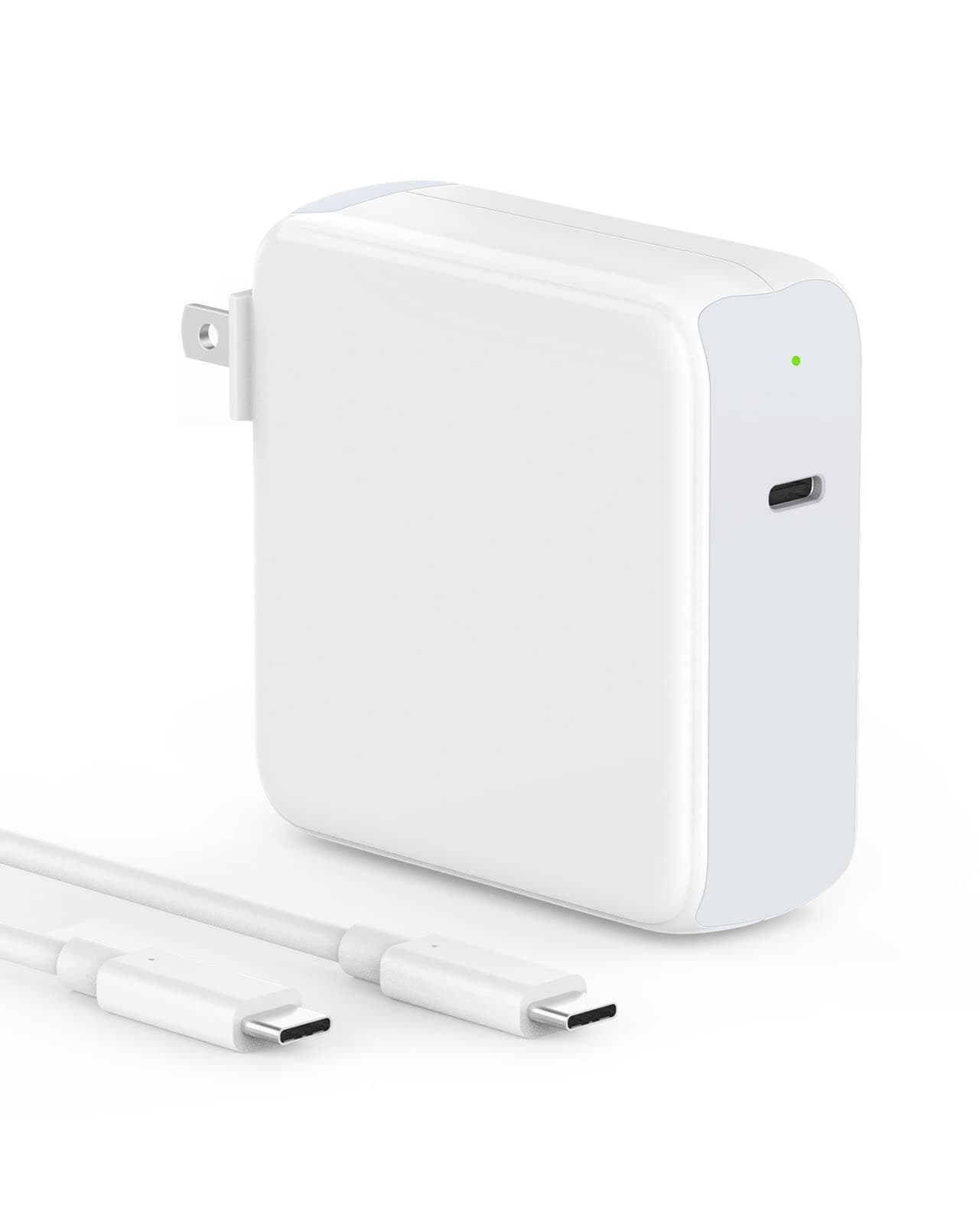 10ft Charger for MacBook Pro/Air 16, 15, 14, 13 inch 2025, 2024, 2023, 2022, 2021, 2020, M1 M2 M3 M4, 96W USB C Power Adapter, LED, 100W USB-C Cable Charging as Fast as Original Quality