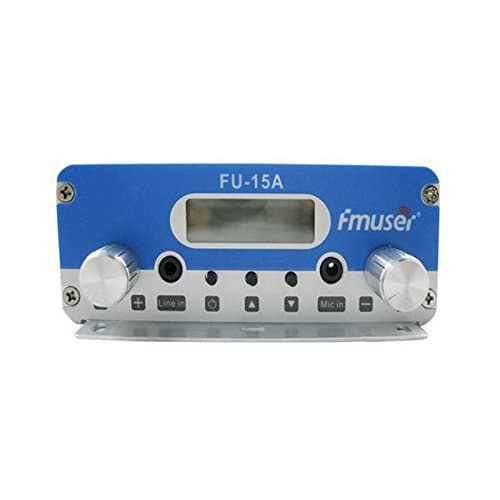 FU-15 A FM transmitter audio radio broadcast, FM transmitter