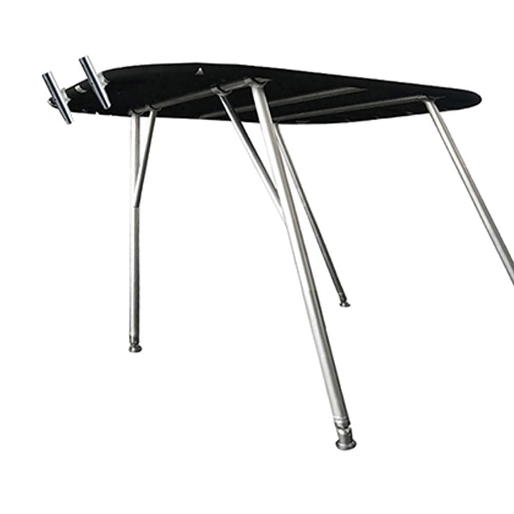 Dolphin Pro T-TOP/Heavy Duty T Tops/Center Console Boat Folding T TOP with Navy Blue Canopy, anodised tubing.