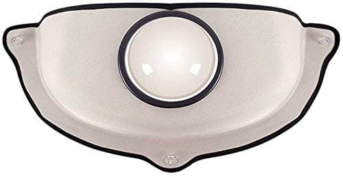 Emily Pets Cat Window Perch, Bubble Window Cat Bed (Khaki)