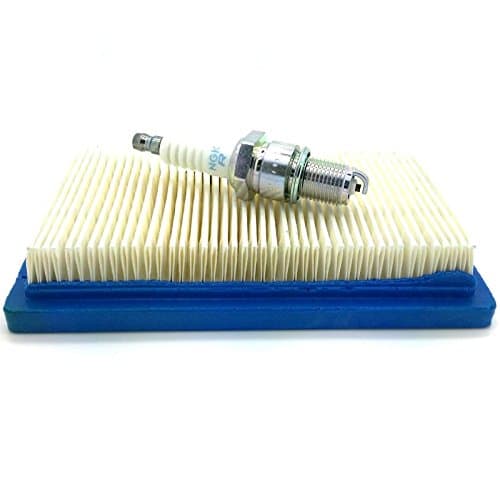 NGK Plug and Air Filter Service Kit For Honda GXV140 Small Engine, Suits Honda Mowers HRB475, HRB535