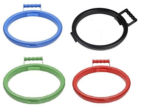 1 x Coloured Handy Hoop Ring, Bin Bag Holder, Refuse Bag Holder (Random Colour)