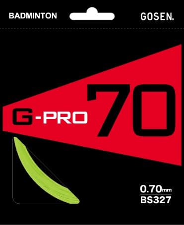 Gosen G-Pro 70 Badminton String Green 0.70mm - Made in Japan