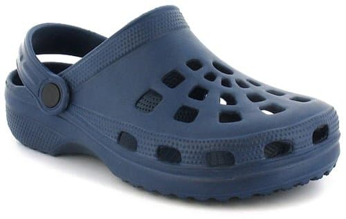 – Pop Blue Boys Sandals & Sliders - Boys Clogs Made from Moulded EVA with Moveable Back Strap. Stylish & Comfortable Kids Clogs for Casual Wear