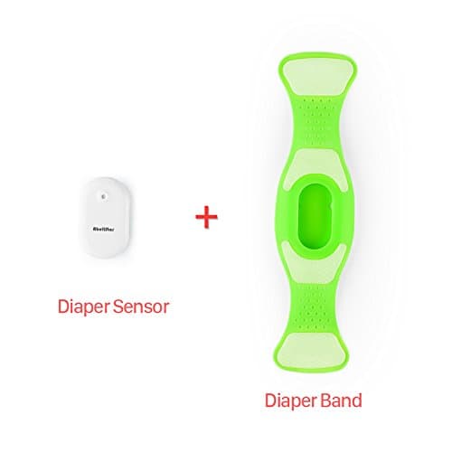 Home Smart Peeing Buckle Baby Elderly Diapers Wearable Humidity Sensor Alarm Sensor Wet Reminder (green)