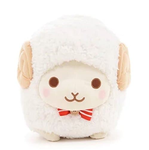 Anime N Games Amuse Plush Wooly 15" Long - Fuwamoko Series Plush - White
