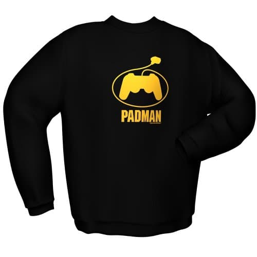 GamersWear Padman – Sweatshirt, Black