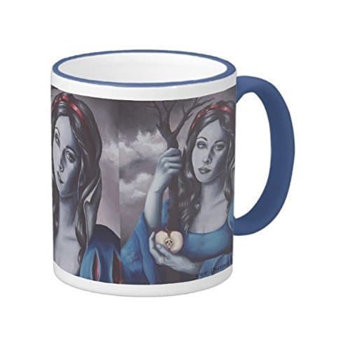 Snow White Mug Fairy Tale Mug Coffee Mug Snow White Cup Fantasy Art Mug Poison Apple Mug Fairy Tale Cup