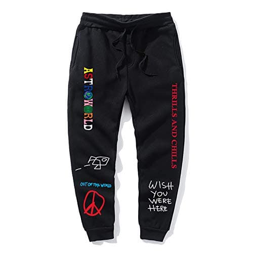 XXW Singer Rap Travis Scott ASTROWORLD Signature Sweatshirts Trousers