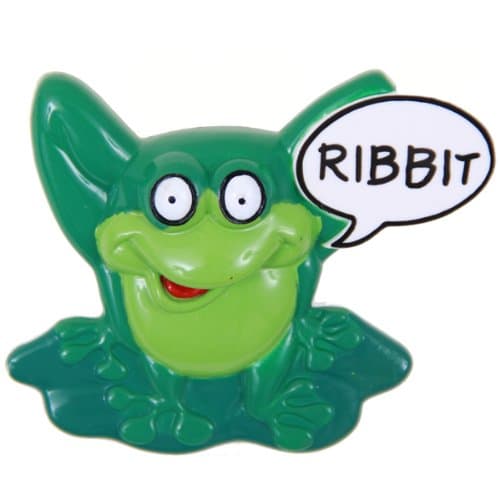 Frog Refrigerature Magnetic Clip That Makes"Ribbit" Sound - Item #IA4L-M92454