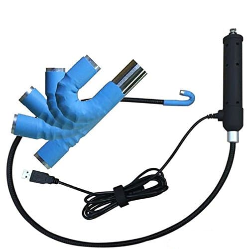 VIVIDIAAbleScope VA-800 USB Flexible Inspection Camera Borescope Vedioscope with 180 Degree Articulating 8.5mm Diameter Probe