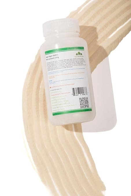 Yuantide バイオラボグレード 100% 寒天寒天粉末、150g / 5オンス、無栄養、ペトリ皿固化剤、ゲル強度 700g/cm2、真菌学および実験室研究用