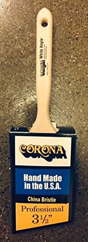 CoronaWhite Angle China Bristle Paint Brush 3560-3.5 Professional 3 1/2" China Bristle