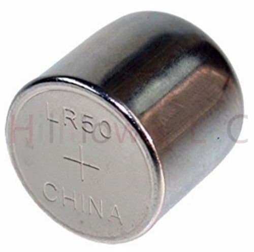 Hillflower 2 pcs LR50 A1PX 1100A E1N PX1A Bulk 1.5V 0% Mercury 0% Hg Alkaline New Battery