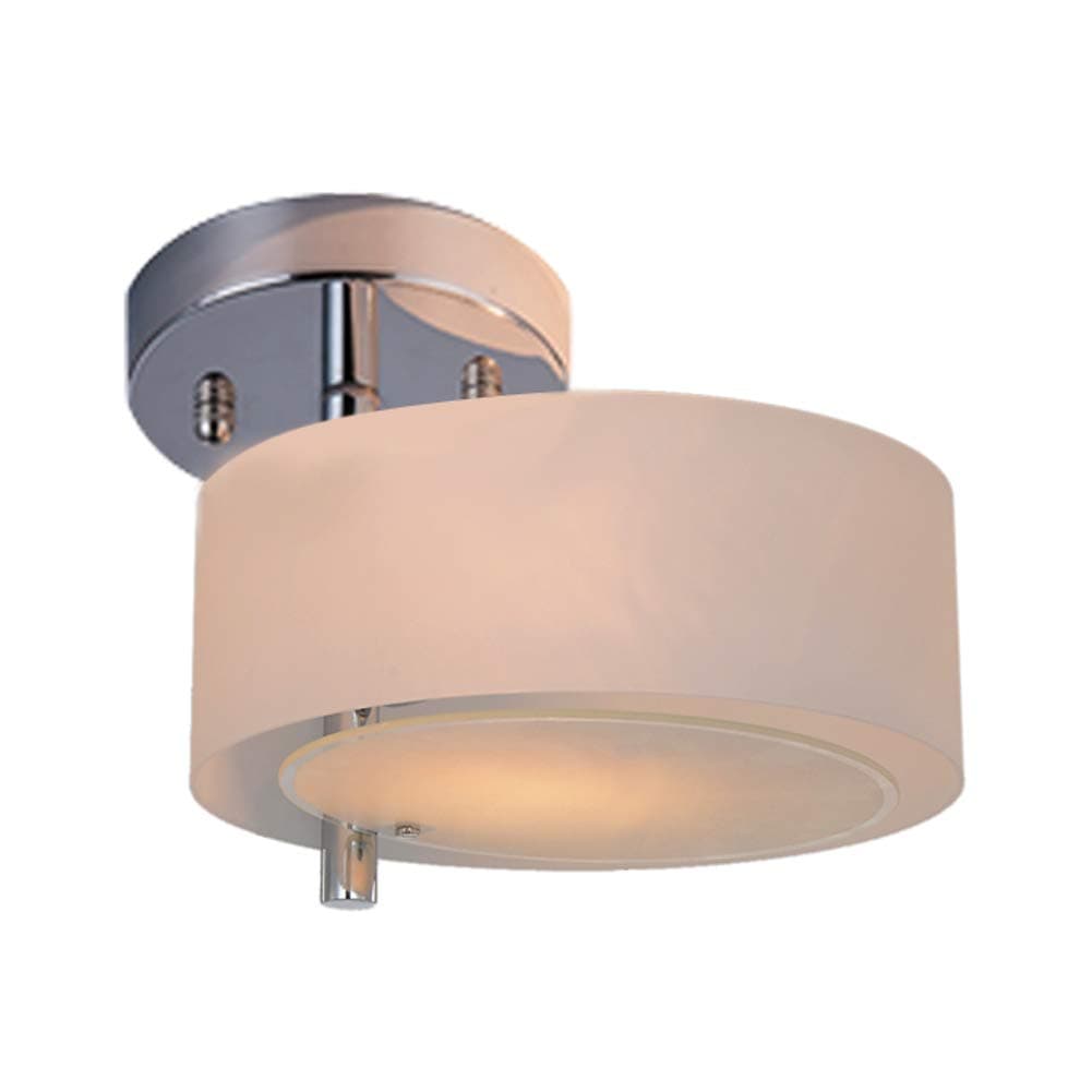 Flush Mount Ceiling Lamp Fixture,Modern 1-Light Ceiling Lights, Frosted Acrylic Chandeliers,for Kitchen Bathroom Walkways and Offices.