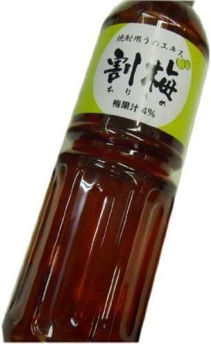 Meet in Kinmiya shochu for shochu plum extract Wariume (Wari plum) Pet 1000ml ? (1 L)