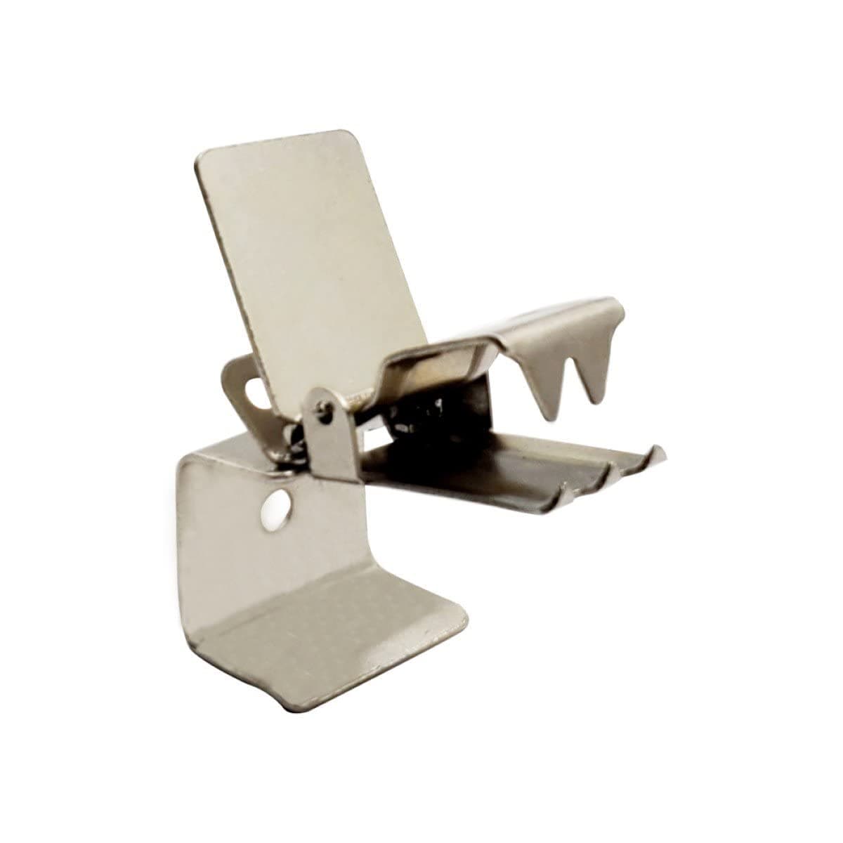 Rug Clips Heavy Duty Hanging Clip Hangers/Clamps Chrome (25)