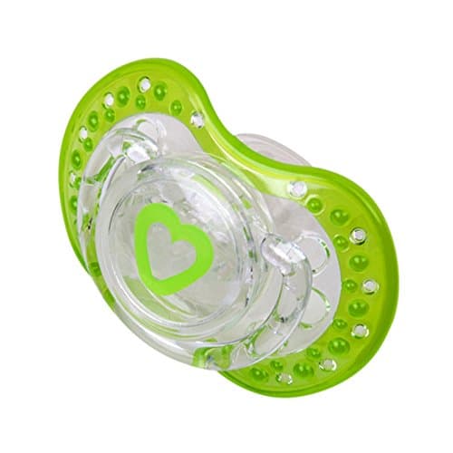 Haberman Lovi Soother (6-18 Months, Pack of 4, Green)