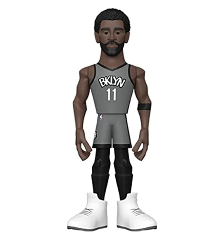 Funko Pop Gold NBA: Nets - Kyrie Irving 5" - 1/6 Odds for Rare Chase Variant - (Styles May Vary) - Collectable Vinyl Action Figure - Birthday Gift Idea - Official Merchandise - for Your Collection