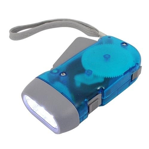 Multifunctional Survival Camping - Hand Pressing Flash Light (Electricity Generator Torch) Science & Engineering Item - Great for Camping, Traveling, Adventure Trip