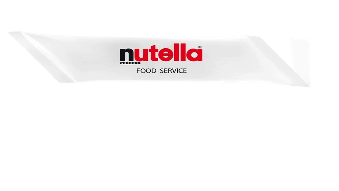 Nutella Chocolate Hazelnut Spread Snip & Serve Piping Bag - 6x1kg