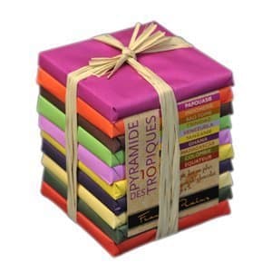 Pralus Pyramid - Pyramide des Tropiques - 10 Dark Chocolates from Around the World