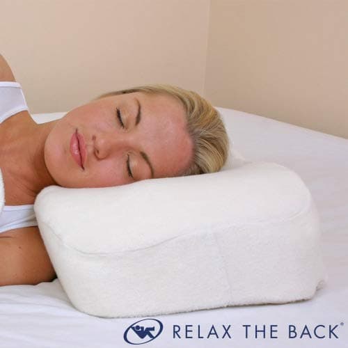 Relax The Back Memory Foam Side Sleeper Contour Pillow