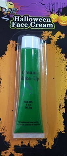 1 x Green Halloween Fancy Dress Face Paint Make Up Cream
