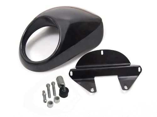 Addmotor Cafe Drag Headlight Fairing Custom Visor for Harley Sportster Harley Dyna Fx/xl Fork