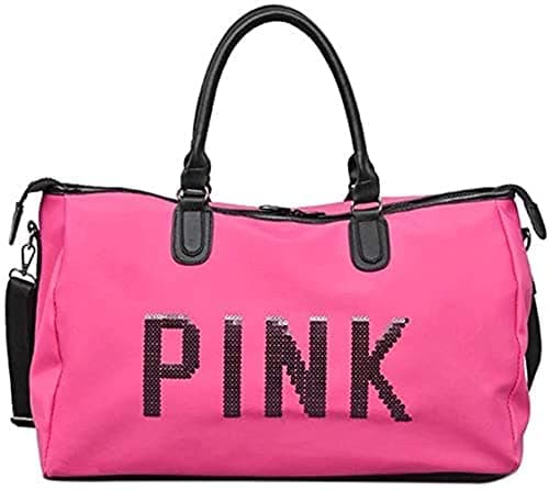 Firstdemand Polyester 21 Cms Duffle Bag(fd gym bag_ hot pink)