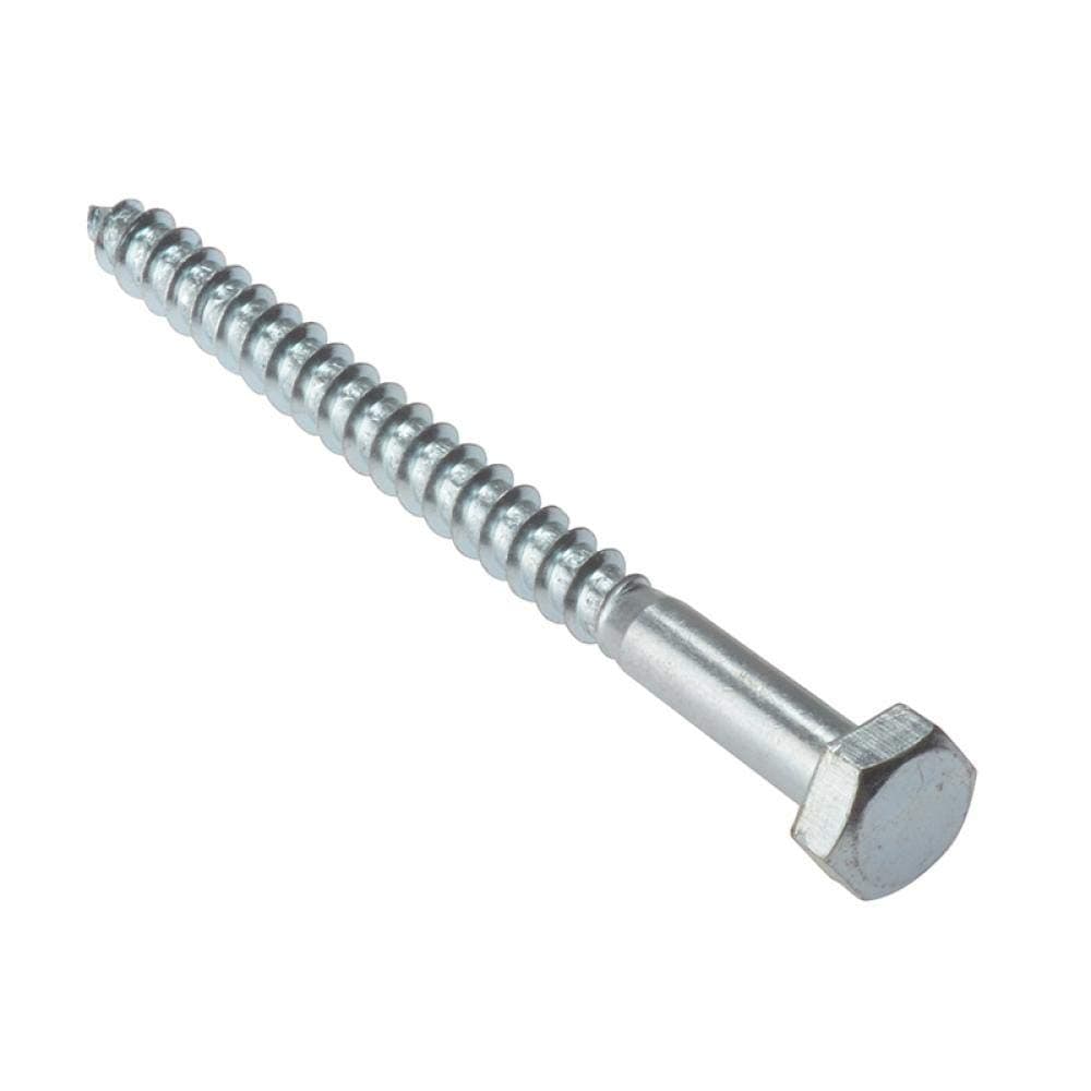 ForgeFix Coach Screws | M10 x 200mm | Zinc Plated | Bag 10