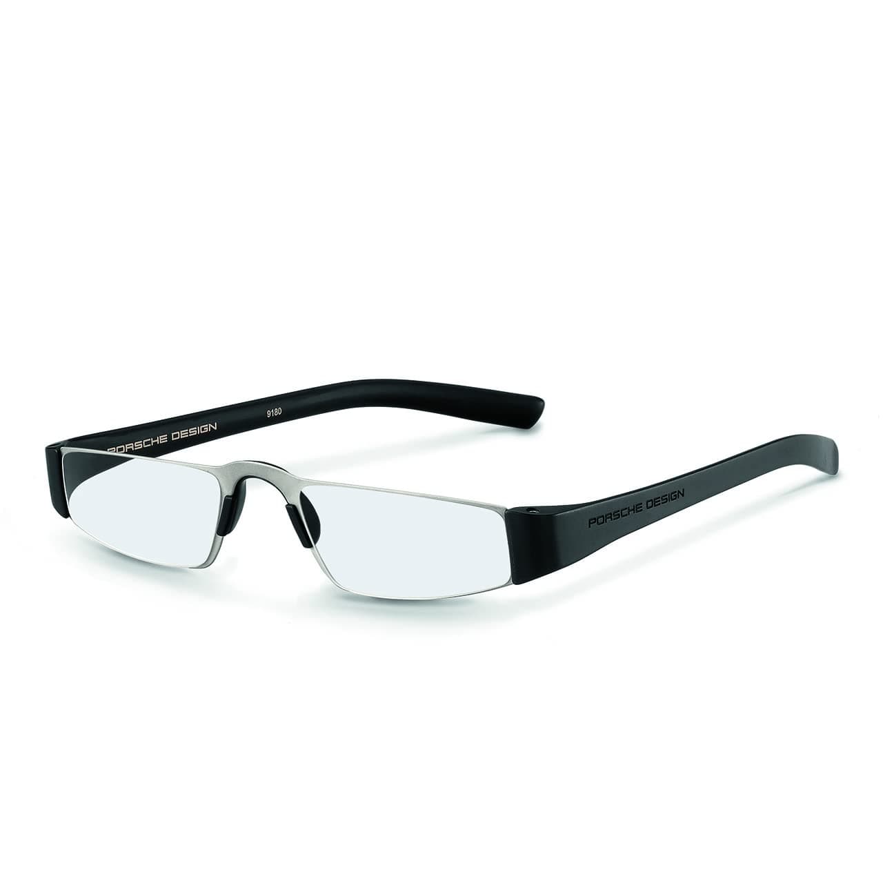P8801 Iconic Reading glasses (A - Silver , Black, 3, multiplier_x)