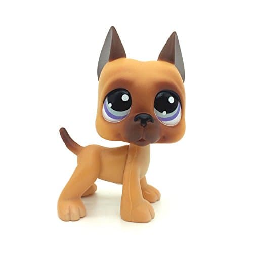 wdd Littlest Pet Shop LPS Figure Toys #244 Great Dane Dog