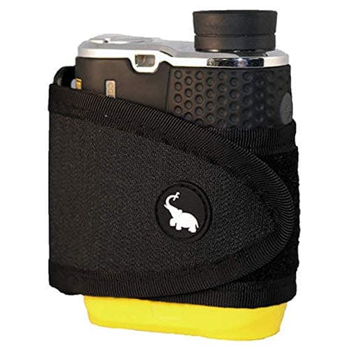 Stick IT Magnetic Rangefinder Strap | Classic Series, Black | Nylon Strap with Magnets for Strong Hold of Golf Laser Rangefinders to Carts