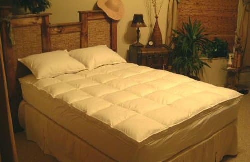 Willow Highlands New King Size Down Mattress Topper PAD-Feather Bed