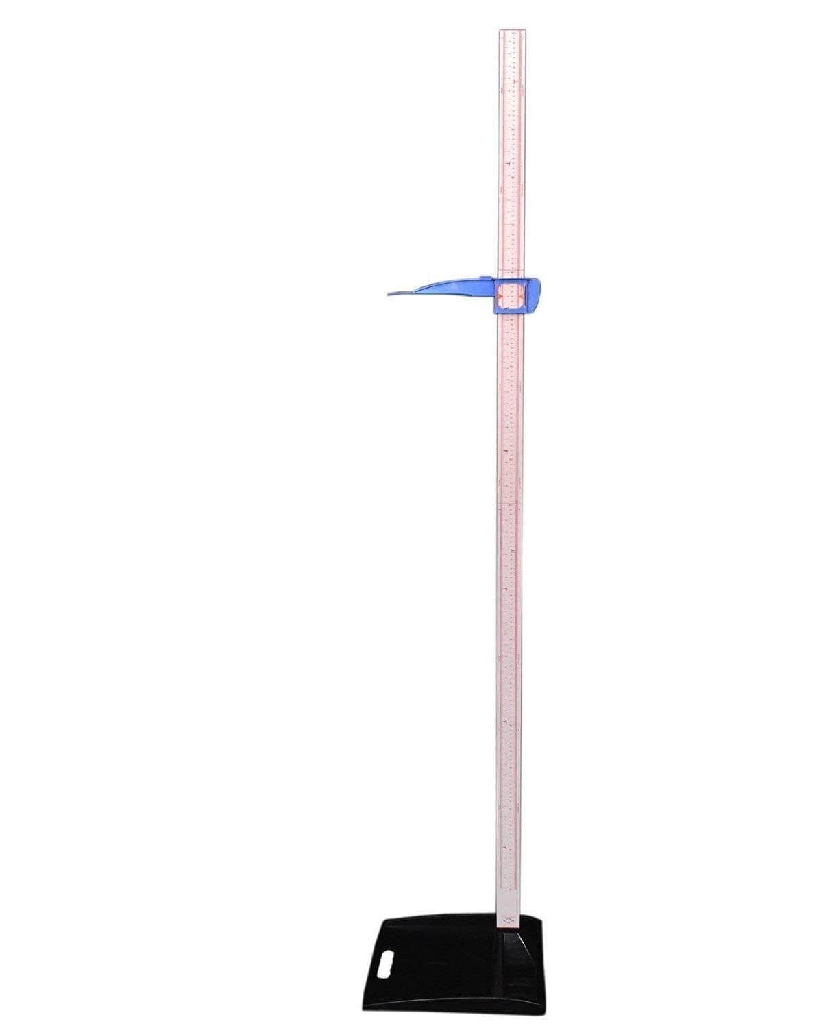 Height Measuring Scale (Stadiometer) portable easy to use for adult and children 210cm with Unbreakable base or materiel Precision Model
