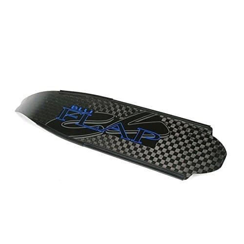 C4 Blue Flap VGR Carbon Fin Blade Set - Black - #40