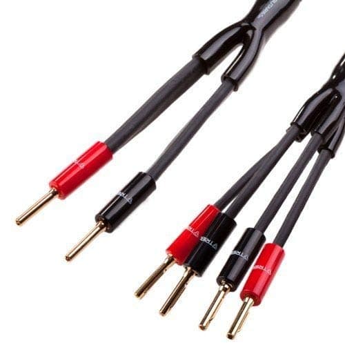 6BW-B Series 6 Bi-Wire Speaker Cable Terminated with Banana Plugs (8 Feet)