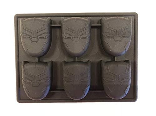 Black Panther Silicone Candy Mold Chocolate Mini Cake Pan