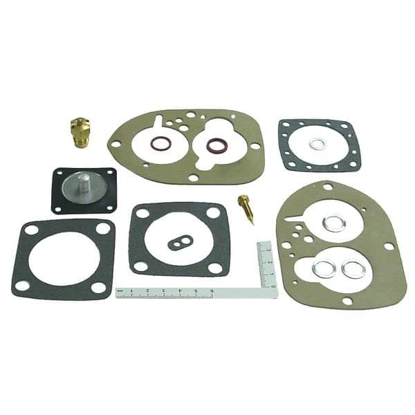 18-7000 Carburetor Rebuild Kit Replacement for Solex 44PA1 Volvo Penta AQ115 AQ125A AQ130 AQ131 AQ145 AQ150 AQ151 AQ171 AQ170 BB Carb Rebuild Parts 834527 856471 856472 841292 841836-0